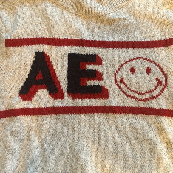American Eagle x Smiley mock neck sweater - Picture 3 of 6